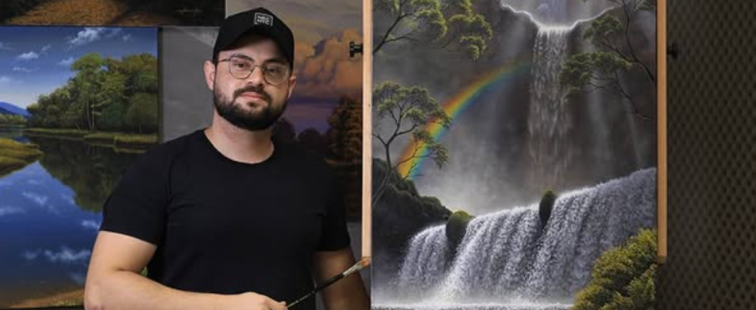 Curso ON-LINE de Pintura em Tela – Amauri Junior